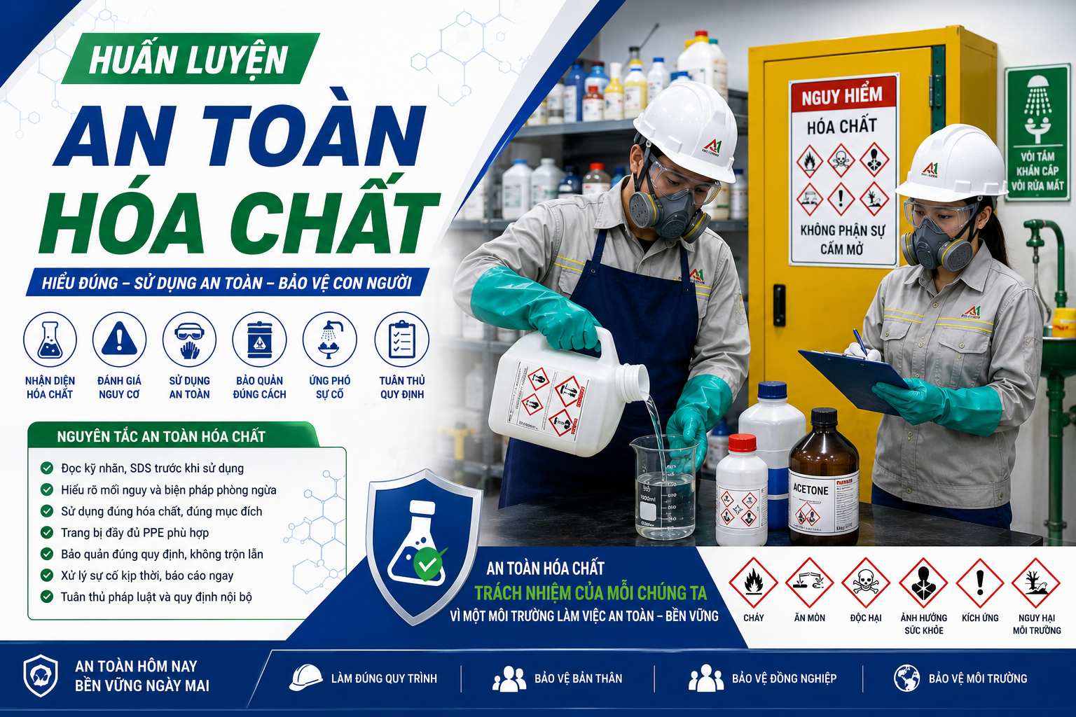 Huấn luyện an toàn hóa chất