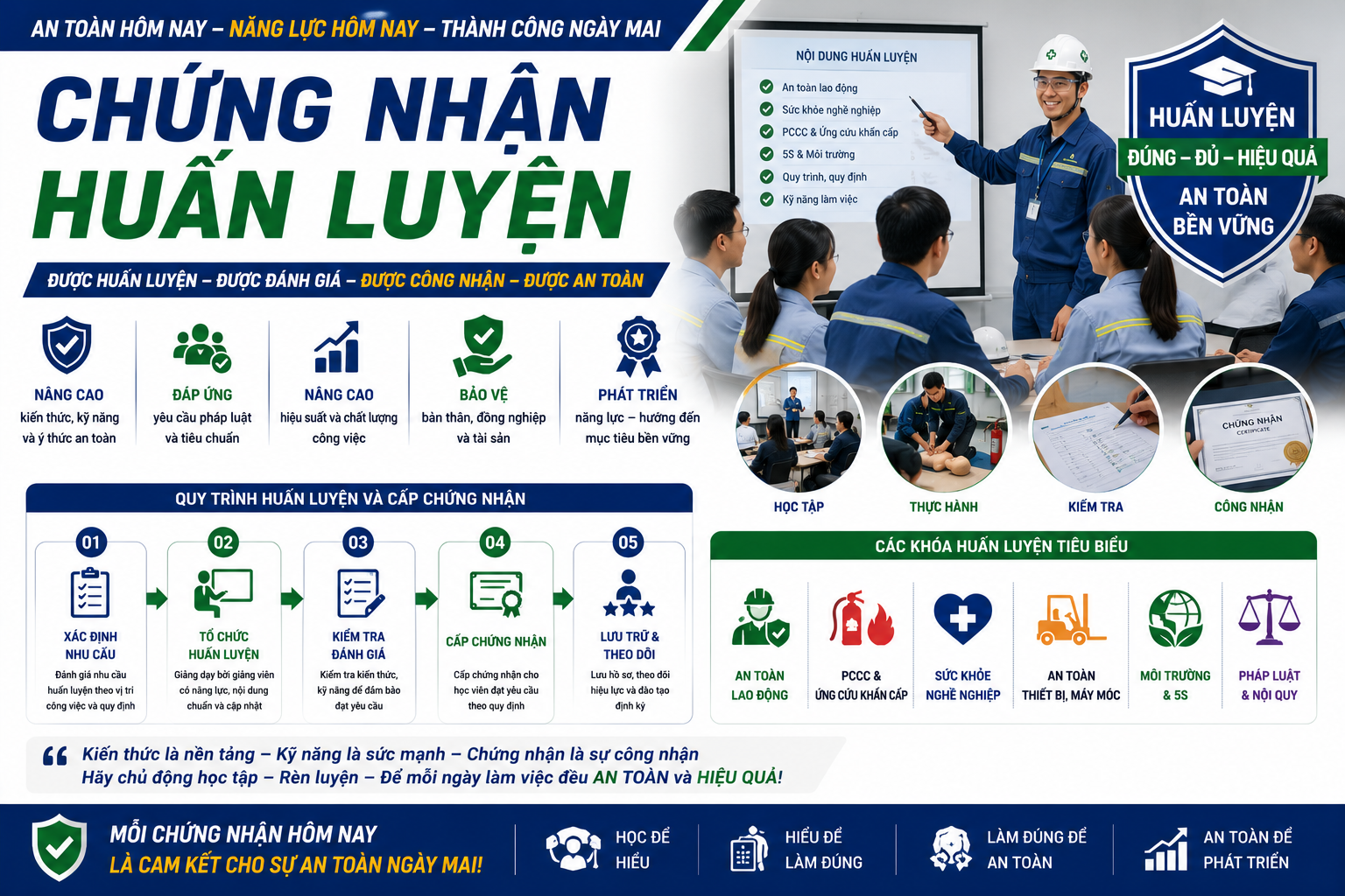 Chứng nhận huấn luyện