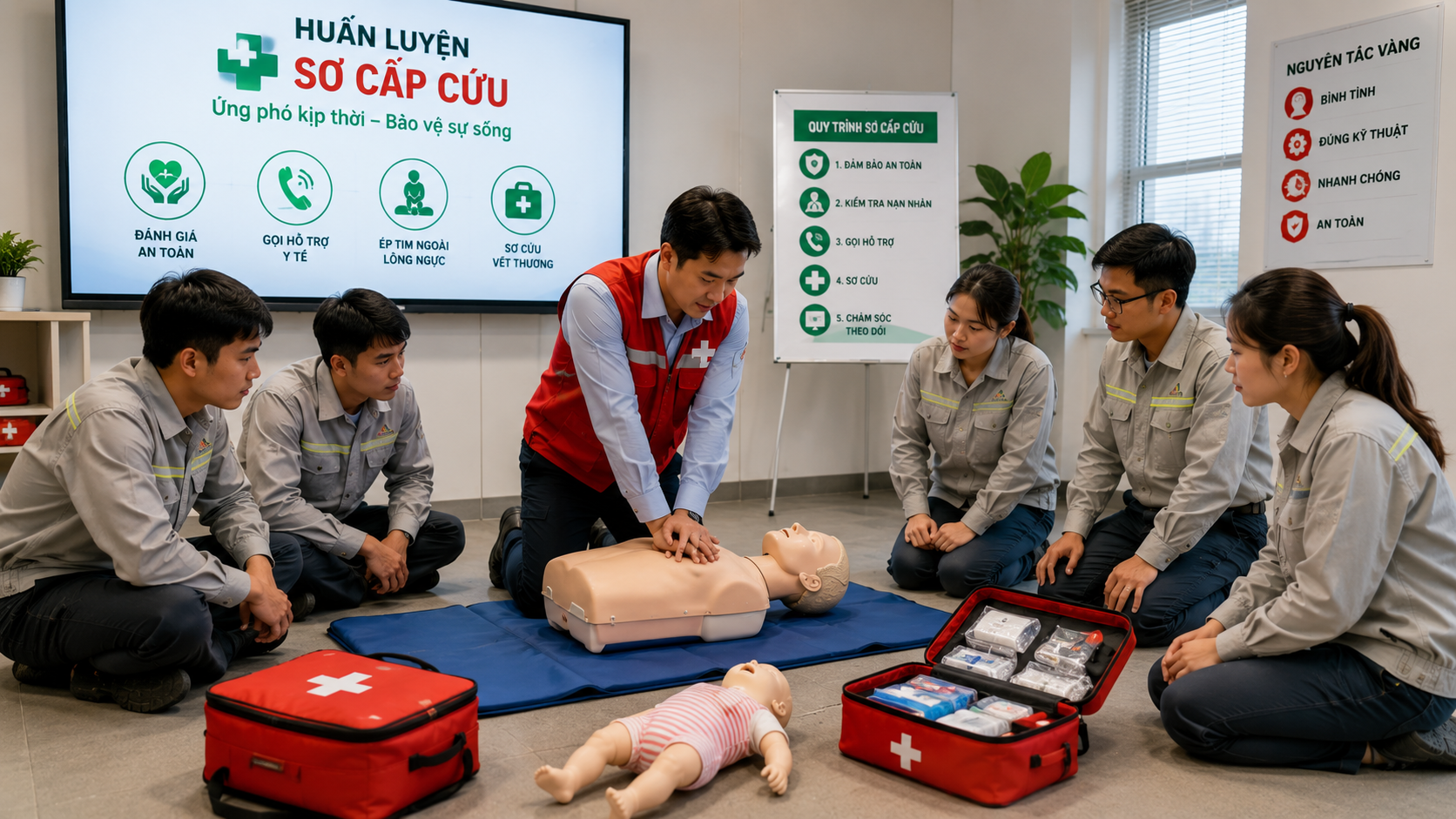 Huấn luyện sơ cấp cứu